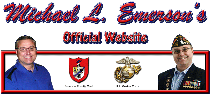 Michael L. Emerson's Official Website Header